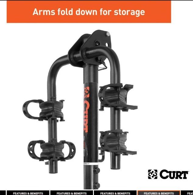 2-Bike rack dual arm